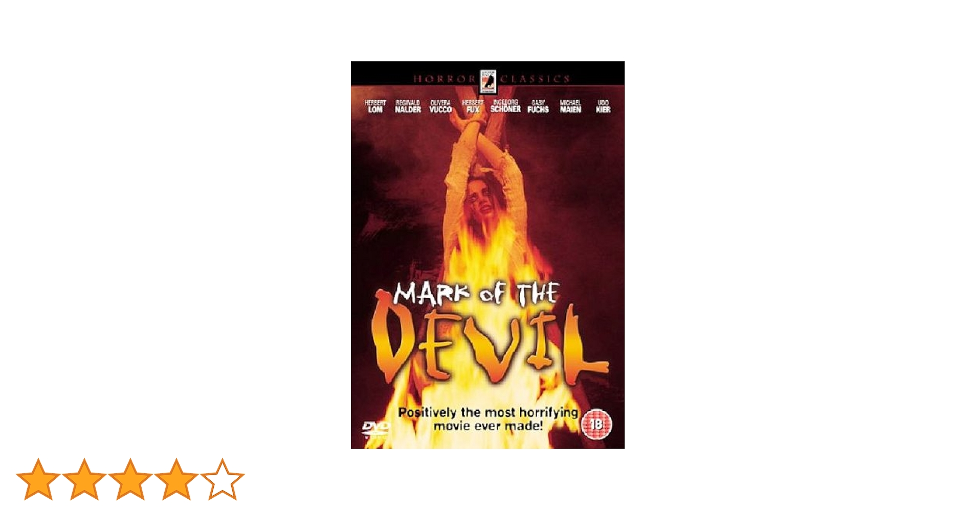 残酷！女刑罰史　Mark of the Devil DVD Amazon.com: Mark of the Devil [Dual Format DVD & Blu-ray